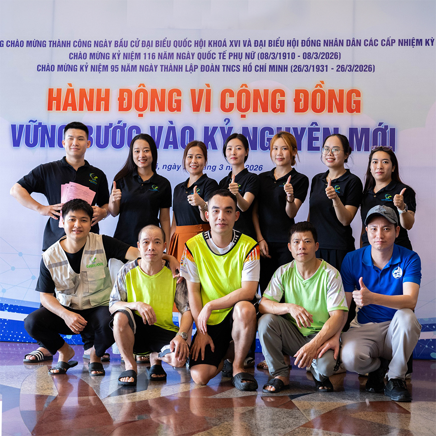 GREEN POOL CHUNG TAY HIẾN MÁU NHÂN ĐẠO 